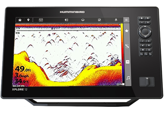 Sondeur traditionnel 2D chirp Humminbird Xplore